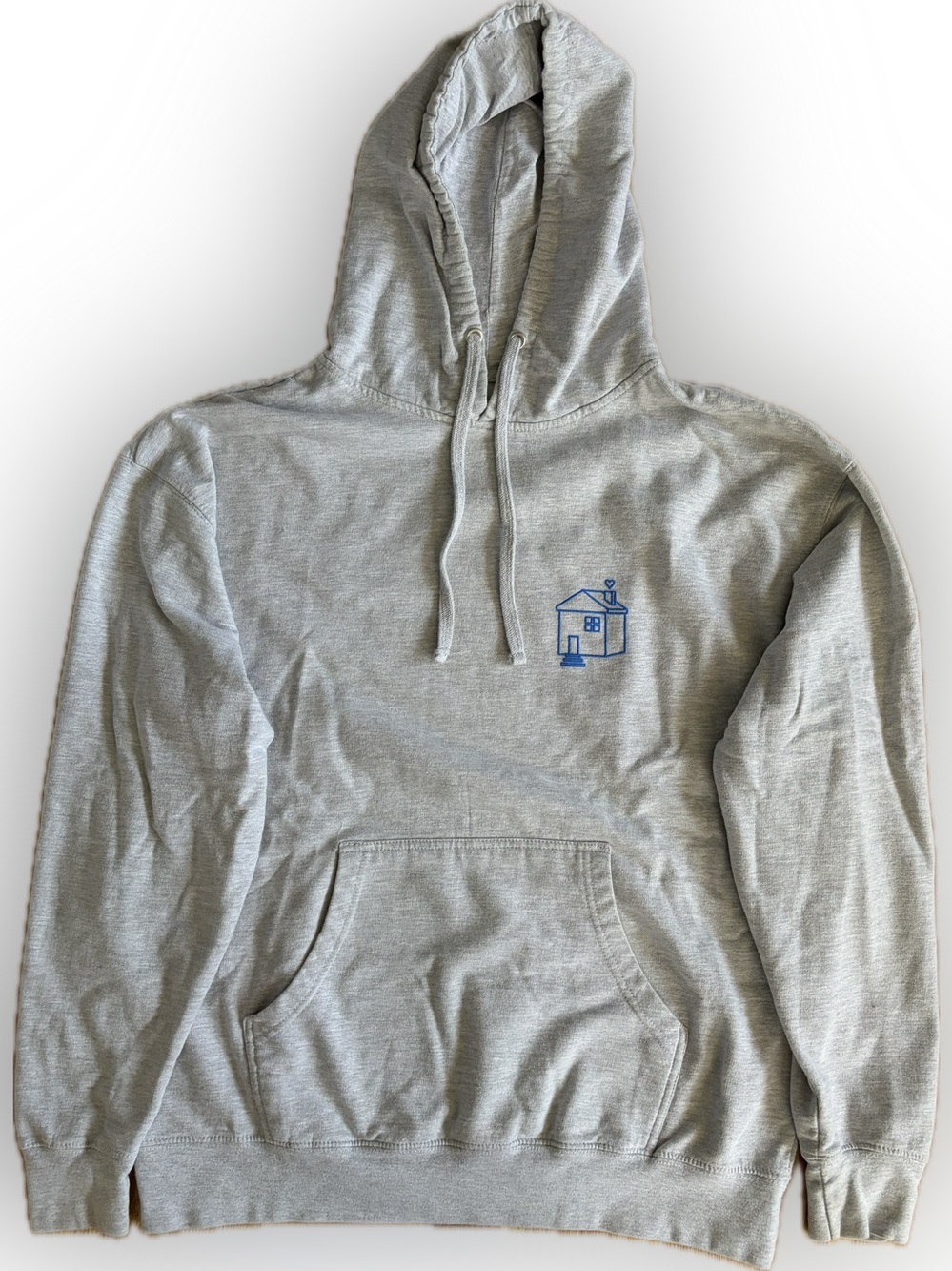 Harry Styles Gray Hoodie Sweatshirt Official Love on Tour Merch